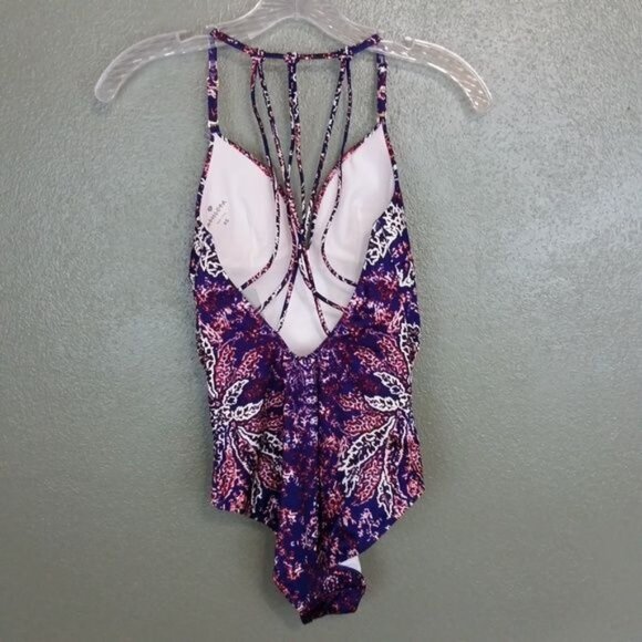 Athleta Aqualuxe print molded one-piece - Picture 3 of 6